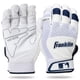 thumbnail image 1 of Guantes de bateo Franklin Sports Shok-Sorb X Baseball, blancos, 1 of 7
