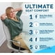 thumbnail image 4 of Silla de oficina mejorada con gel ComfiLife, modelo Seat Cushion, color negro, 4 of 9