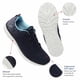 thumbnail image 4 of Zapatilla Skechers Virtue para mujer, viscoelástica, azul y azul, 6, 4 of 7