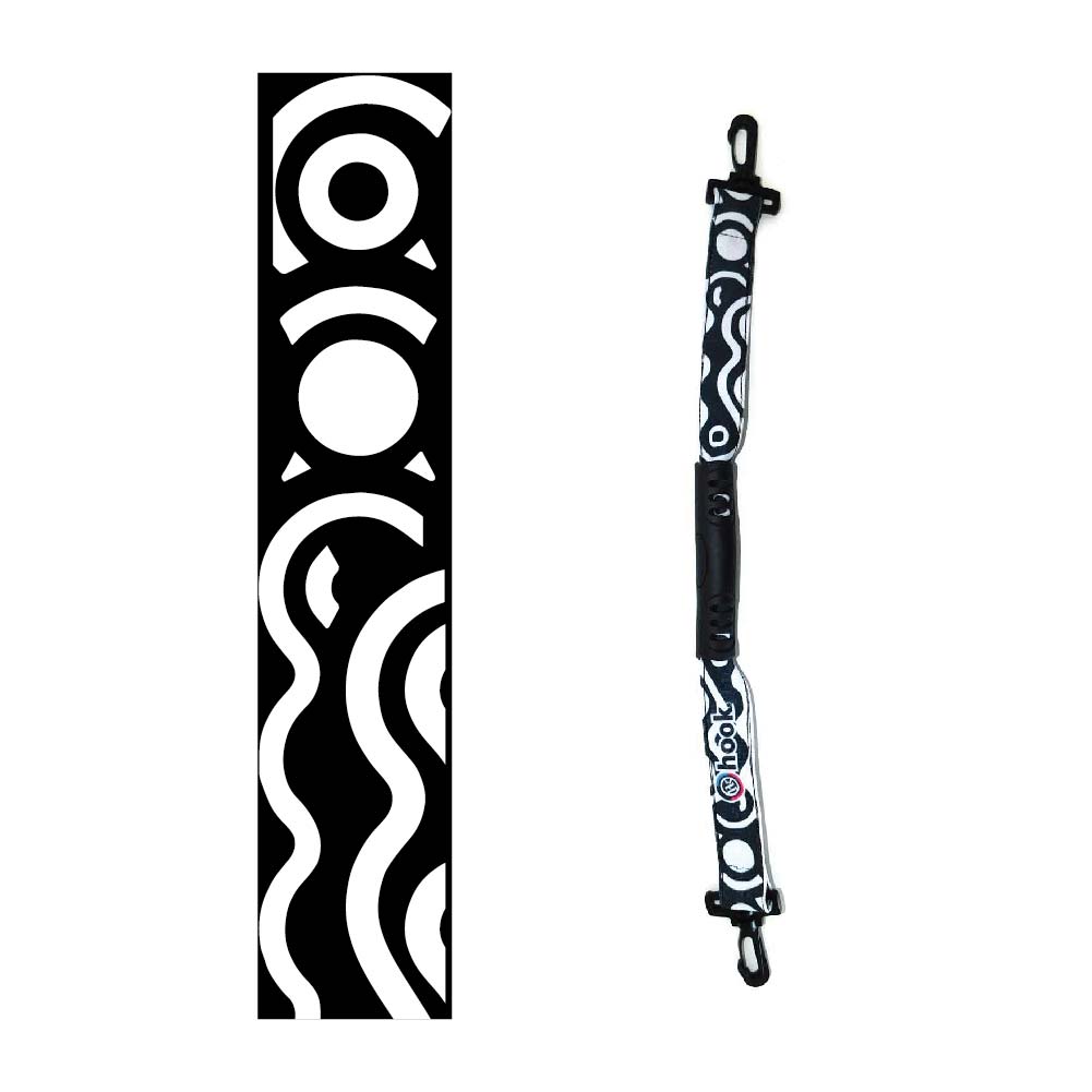 Hook - Tirante De Patin Negro Trival