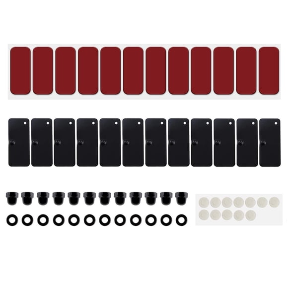 Kit de hardware de montaje de persianas traseras E-cowlboy 12 piezas