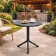 thumbnail image 4 of Mesa Cocina Terraza Jardín Redonda Rostad 77x60x60cm Gris, 4 of 6