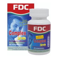 Fdc - Multivitaminico - Complex 26 X 30 Comprimidos - Con Vitamina C Y Zinc