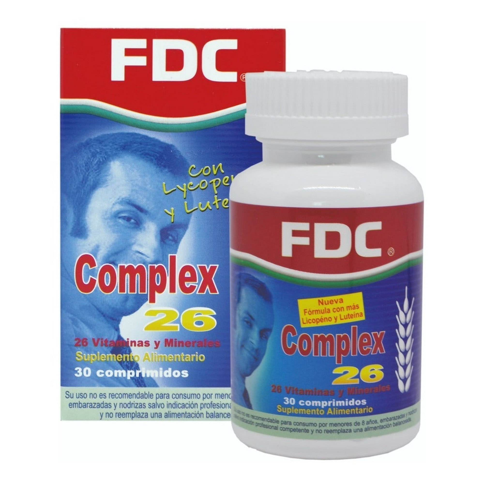 Multivitaminico - Complex 26 X 30 Comprimidos - Con Vitamina C Y Zinc