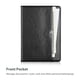 thumbnail image 5 of Funda para tableta ProCase Galaxy Tab A9 Plus de piel sintética de 11 pulgadas, color negro, 5 of 8
