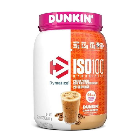 Proteína Iso 100 (1.4 lb) Dunkin Cappuccino