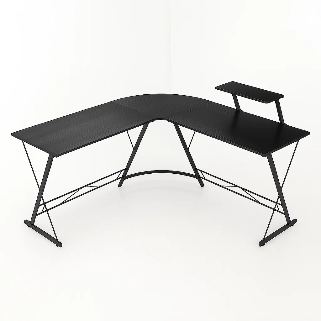 Klik Muebles - Escritorio Esquinero Gamer Night Black