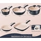 thumbnail image 3 of Bateria Cocina Antiadherente Ceramica 8 Pcs Granito Rosa, 3 of 3
