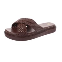 Sandalia Café Oscuro Vía Franca