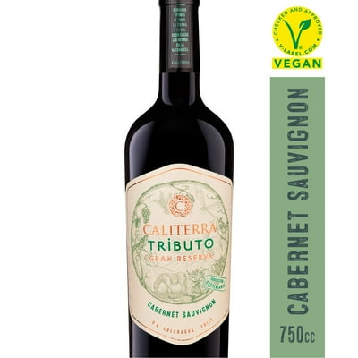 Vino Tinto Tributo Cabernet Sauvignon Botella 0,75 L Caliterra