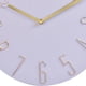 thumbnail image 2 of Reloj Mural Decorativo Rostock Blanco, 2 of 5