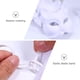 thumbnail image 4 of Máscara de gato, 3 piezas, máscaras Therian, máscaras de gato blancas, máscara de Halloween DIY, medias mascarillas de animales, mascarada, cosplay, fiesta, 4 of 7