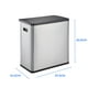 thumbnail image 3 of Basurero Metalico Acero Inoxidable 60L Con Sensor, 3 of 3
