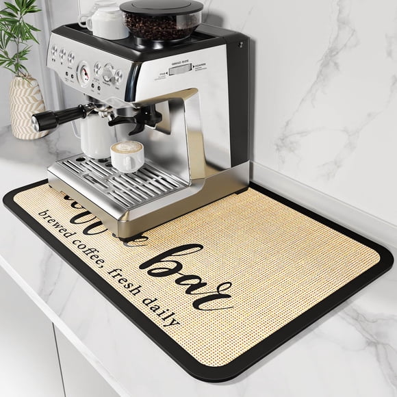 Tapete para barra de café Coffee Mat DK177, que oculta manchas