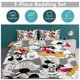thumbnail image 5 of Mickey Print Bedding Set Pattern Duvet Cove Set 3 Pieces 1 Quilt Cover And 2 Pillowcases for Women Men Teens, 5 of 5