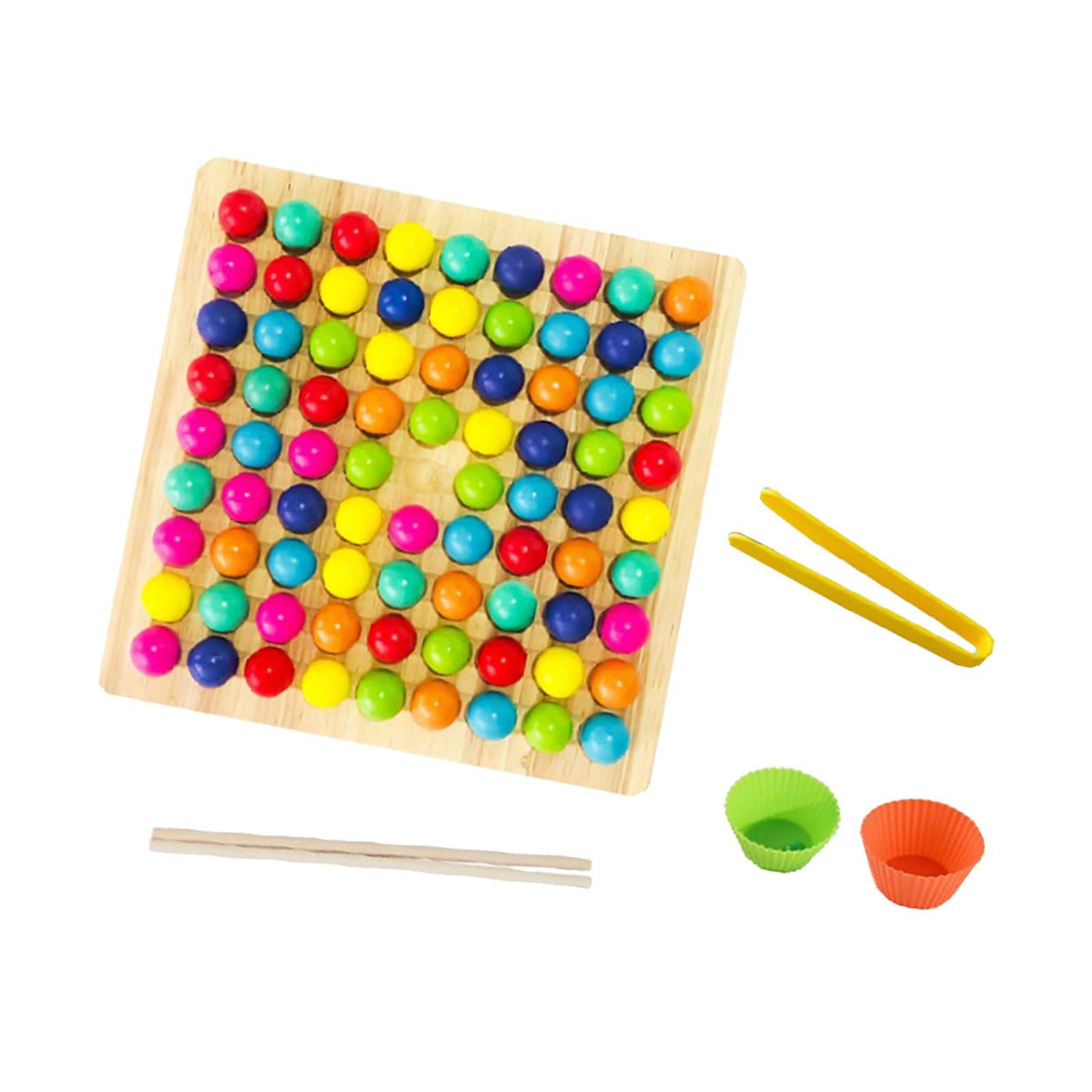 Bothyi - Juego De Eliminación De Bolas Arcoíris Para Niños Y Adultos De 3, 4, 5 Y 6 Años
