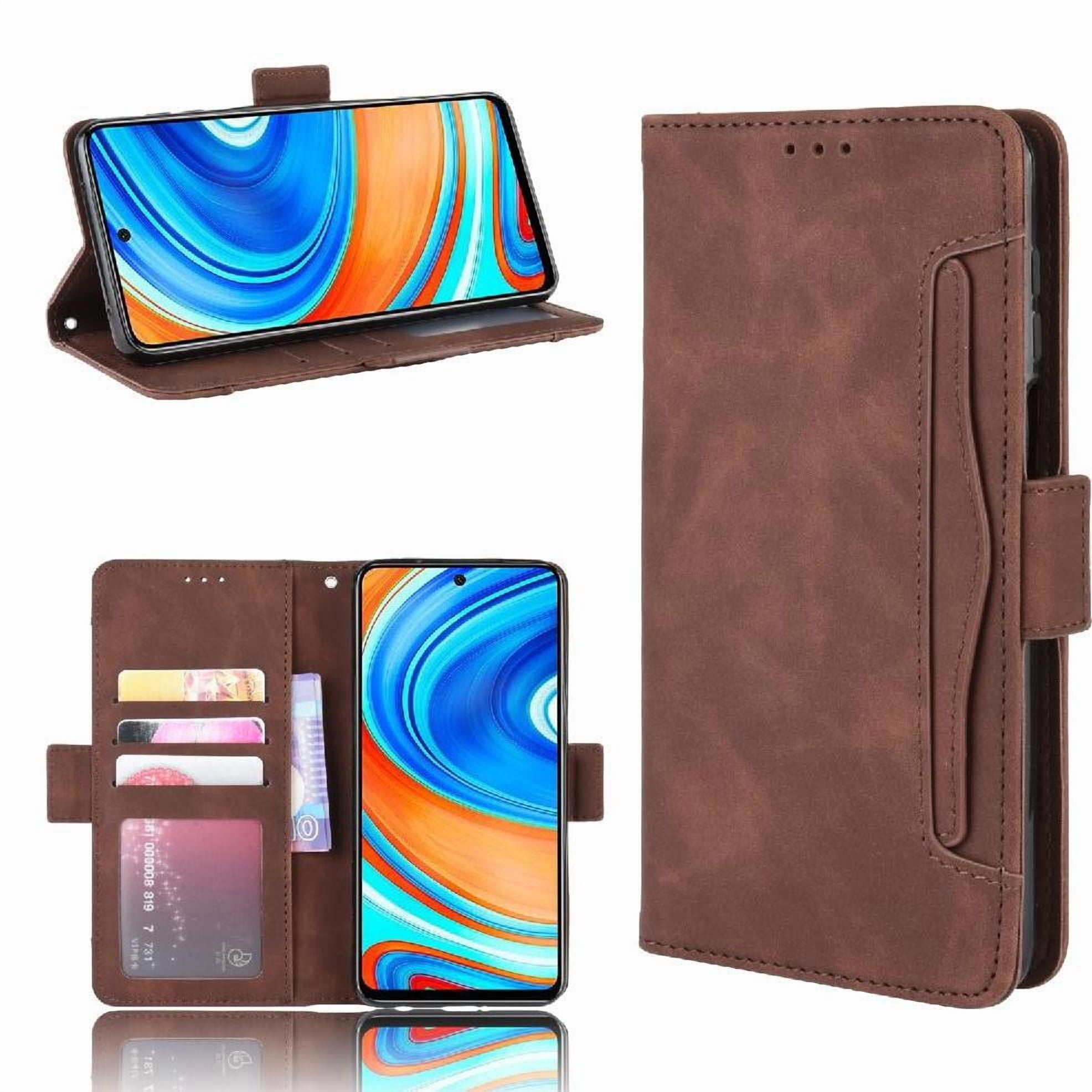 Foxdock - Funda Cartera Magnética Para Xiaomi Redmi Note 9 Pro- Tarjetero Desmontable, Cuero Pu, Soporte