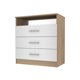 thumbnail image 2 of Cómoda 3C Atria Melamina Olmo Blanco, 2 of 4