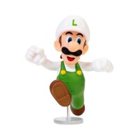 Figura 6 Cm Super Mario De Nintendo Wave 53 - Luigi De Fuego