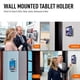 thumbnail image 3 of Soporte de Pared Durable para Tablet Plateado y Gris Antracita, 3 of 3
