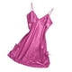 thumbnail image 2 of Lencería Sexy Para Mujer Ropa De Dormir Satén Bowknot Lace Babydoll Slip Dress M., 2 of 3