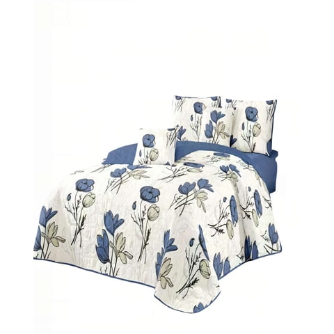 Genérico - Cubrecama De Verano Quilt 1 5 Plazas Con Diseno 9