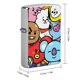thumbnail image 2 of BT21-theme Copper Metal Lighter Shell, Premium Replacement Refillable Lighter Case with Durable Metal Construction, Compatible with Zippo and Most Standard Lighter Models, 2 of 6