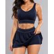 thumbnail image 2 of Conjunto Deportivo Para Mujer Peto Top Y Falda Short Yoga, 2 of 3