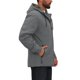 thumbnail image 4 of INSPIRE CHIC Chaqueta de Invierno para Hombre con Capucha, Forro de Felpa y Cremallera Completa, Acolchada, Talla M, Gris, 4 of 5