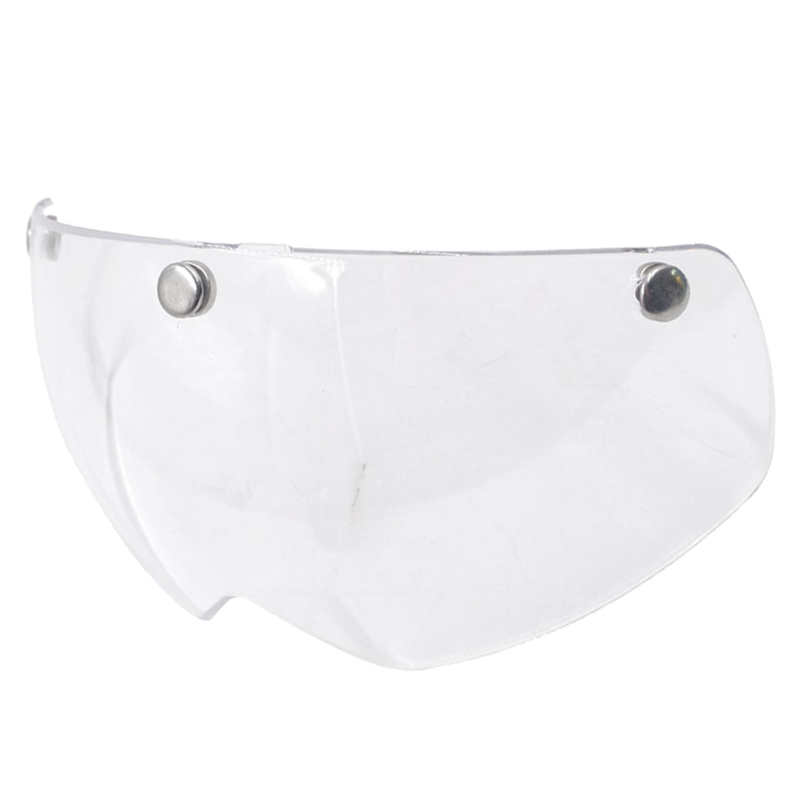 Magideal - Gafas Magnéticas, Casco Protector Solar A Prueba De Viento, Protección , Lente De Repuesto Extraíble Para Ciclismo, Montar, , Casco De , Transparente