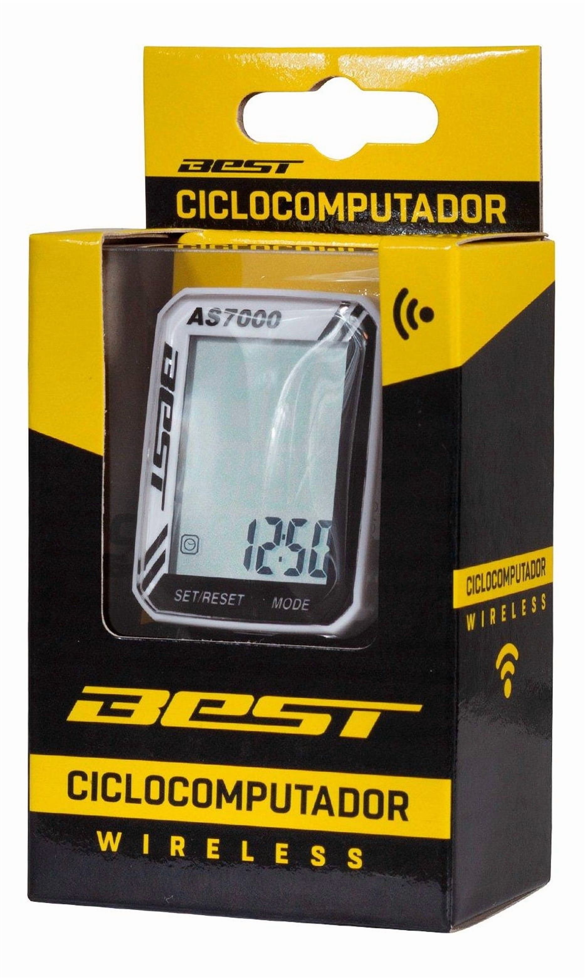 Ciclocomputador Best As-7000-3L Sin Cable 11 Funciones