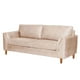 thumbnail image 2 of Sofa Milan 3C Con Resortes Pocket Cuero Kentucky Beige, 2 of 7