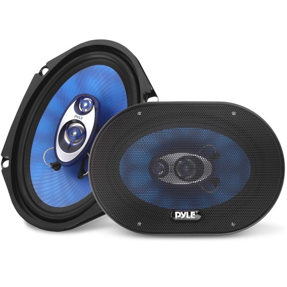 Altavoces de sonido para coche Pyle PL683BL, 6 x 8, 360 W, 3 vías, 4 ohmios