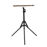 Ioensy - Soporte Para Pájaros, Perca Para Loros, Altura Ajustable De Madera Para Guacamayos, Pájaros, Agapornis