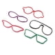 thumbnail image 4 of 5pcs Clips De Papel De Colores Gafas En Forma De Material De Papelería De Oficina Escolar, 4 of 5