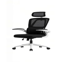 Genérico - Silla De Escritorio Con Respaldo Alto Ergonómico Color Blanco