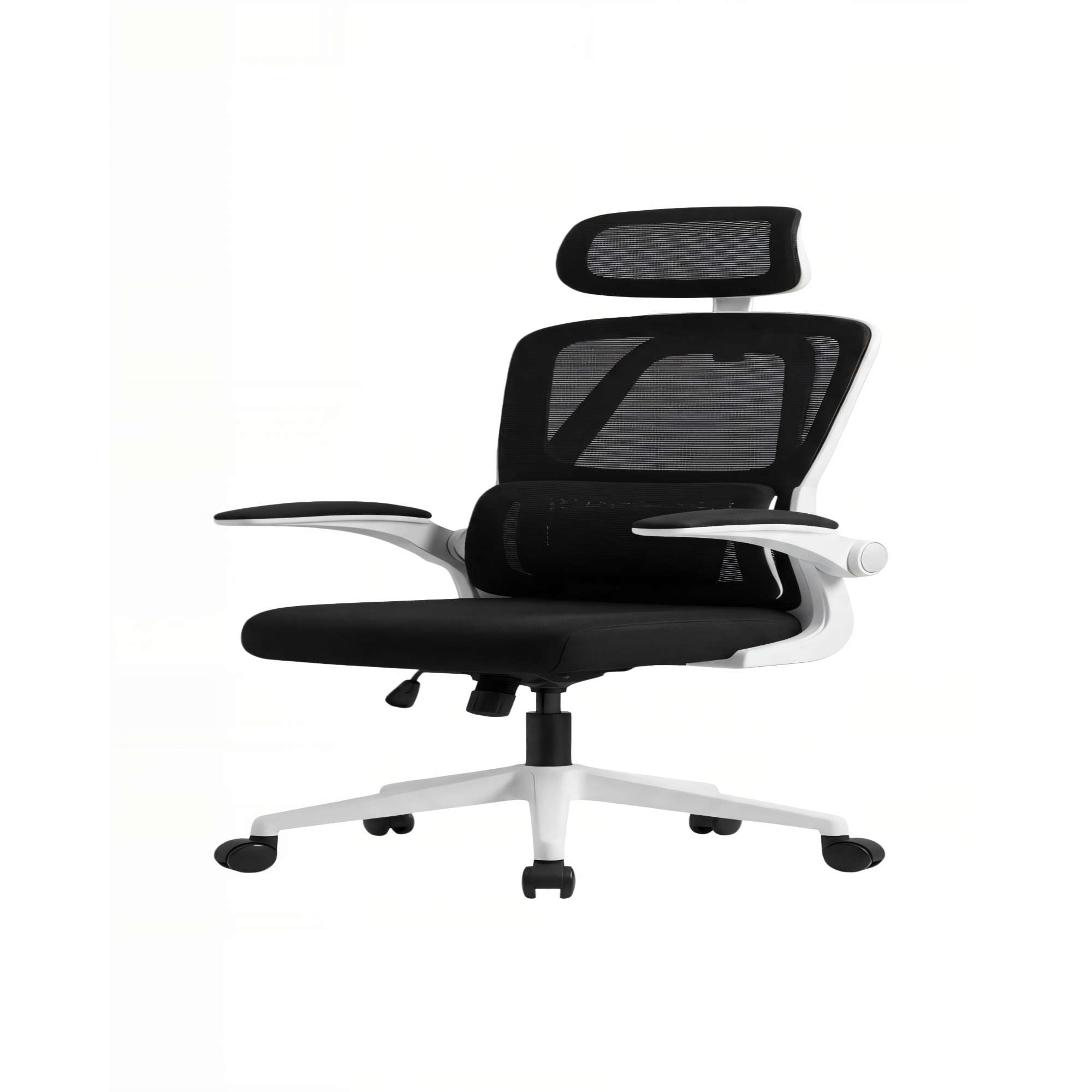 Genérico - Silla De Escritorio Con Respaldo Alto Ergonómico Color Blanco