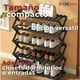 thumbnail image 4 of Zapatero Organizador 5 Niveles Desmontable Resistente 65x42x20cm Negro, 4 of 8
