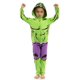 thumbnail image 4 of Mono de cosplay con cremallera para bebés Hulk de Marvel Avengers, de 3 a 6 m, 4 of 6
