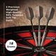 thumbnail image 2 of Dardos Soft Tip Viper V-Factor, 90% tungsteno, 18 g, con funda, 2 of 8