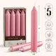 thumbnail image 3 of Velas de pabilo Leor & Lair Pack de 8 – Rosa claro 15 cm, 3 of 3