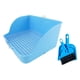 thumbnail image 3 of Caja De Inodoro De Esquina, Bandeja Para Mascotas, Papelera De Conejo Para Hámster, Animales Pequeños, Conejito, 3 of 5