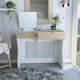 thumbnail image 3 of Tocador Perla 90 Rovere - Blanco, 3 of 8
