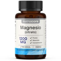 Citrato De Magnesio 1200Mg - 90 Cápsulas - Nutracore