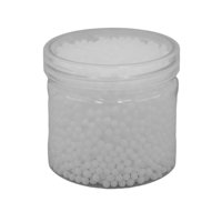 Magideal - Cuentas Termoplásticas, Bolitas De Plástico Para Derretir, Kit De Enseñanza Reutilizable, Cuentas De Plástico Moldeables De Resina Para Reparación Tem Blanco 100G