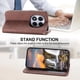 thumbnail image 4 of Funda Flip FOXDOCK para Xiaomi Redmi Note 15 Pro , Estilo Billetera con Diseño Rombo, Correa de Mano y Soporte, Uso Diario, 4 of 6