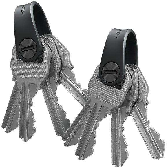Mini llavero Key Smart, paquete de 2 unidades, organizador compacto