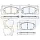 thumbnail image 2 of Pastillas Freno Para Auto Cbp32529, 2 of 4