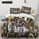 thumbnail image 1 of A-Apex Legends Game Gamer Cartoon Comforter Bedding Set,Duvet Cover Bed Set Quilt Cover Pillowcase,king Queen Size Bedding SetBed Sheets, 1 of 5
