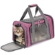 thumbnail image 1 of Transportín para mascotas Mr. Pen, rosa, con lados blandos para viajes de perros y gatos, 1 of 9
